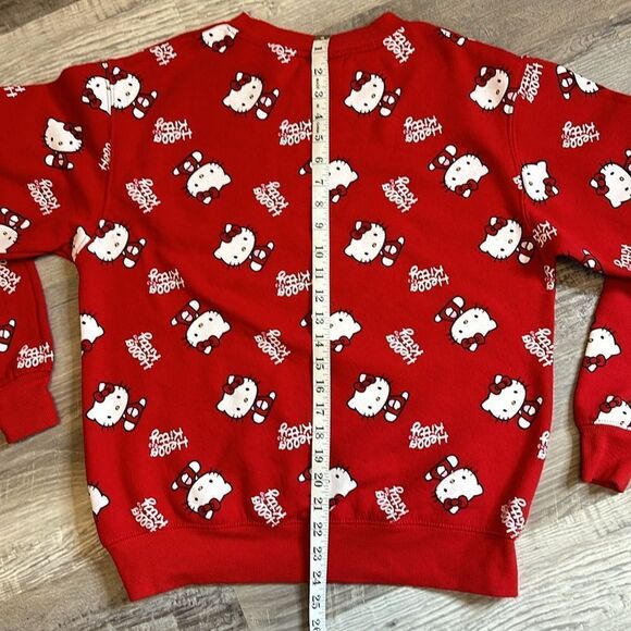 Sanrio•Hello Kitty•all over red•sweatshirt•small•crewneck | 1590 - Picture 8 of 8
